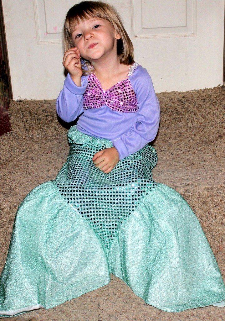 Ariel Costume Madisyn Worden's Halloween costume 2013