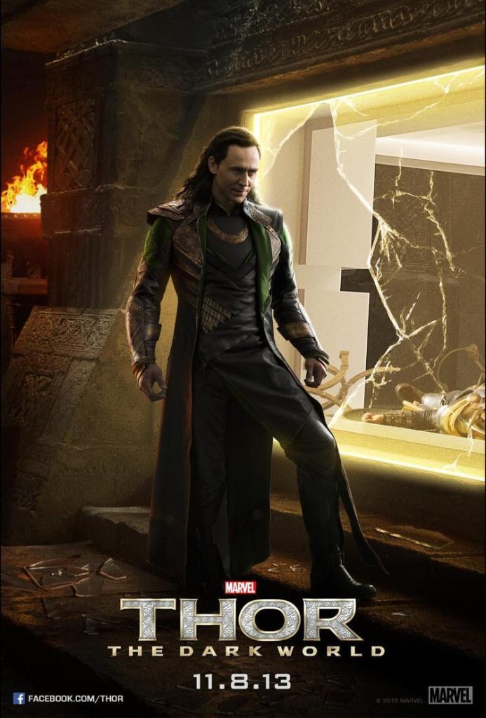 Thor the dark world loki poster