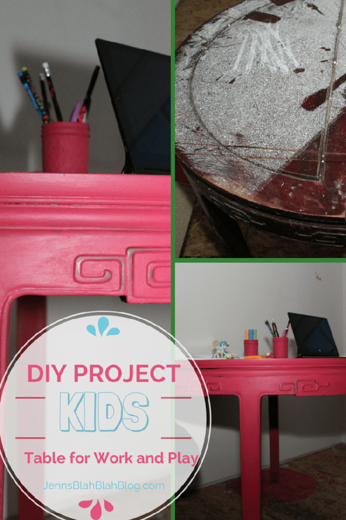 DIY Kids Table for Work & Play 11 DIY Project Crisp Bodice Chalky Finish Paint