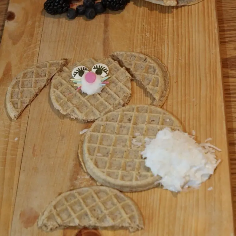 Bunny Waffles 12 Bunny Waffles for Easter