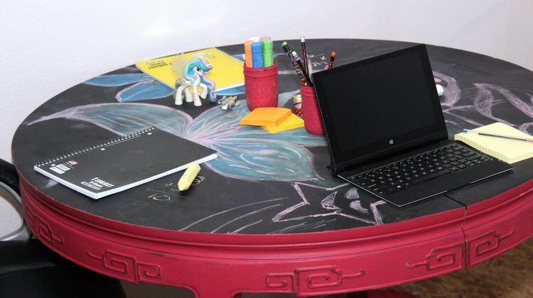 DIY Kids Table for Work & Play 19 fun kids homework table