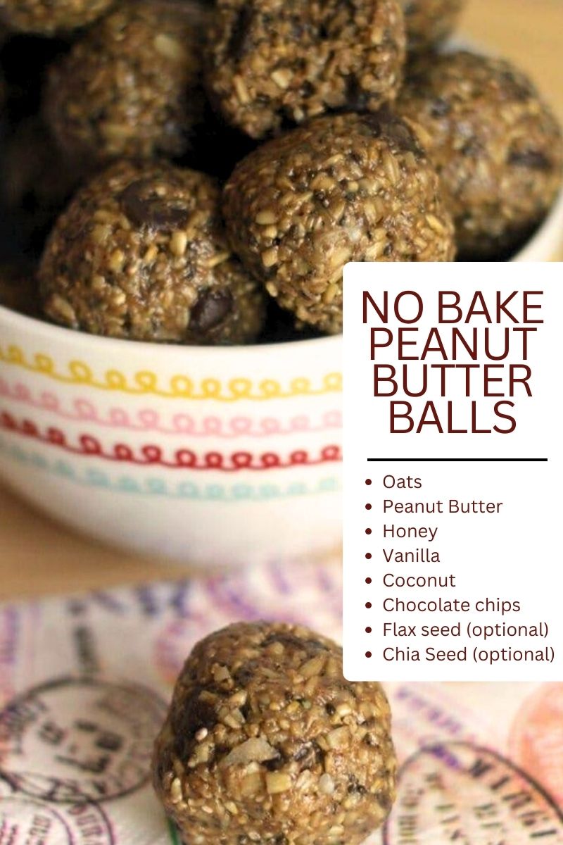 no bake peanut butter balls