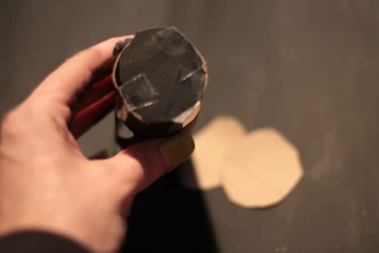 Easy DIY Halloween Floating Glow-in-the-Dark Eyes 15 glow eyes tape