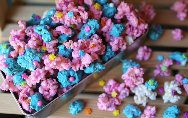 Crunchy, Sweet, and Addictive: Candied Popcorn