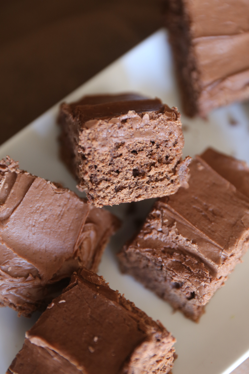 Old Fashion Lunch Lady Brownies