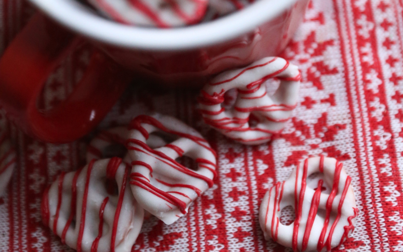 Chocolate Covered Pretzels holiday recipes