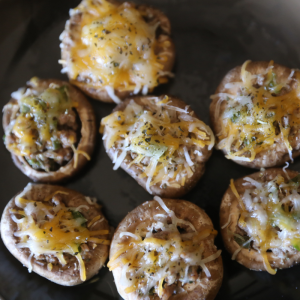 Keto Friendly Stuffed Mushrooms