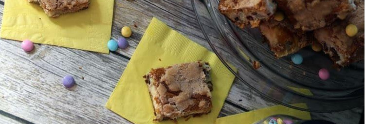 M&M Sopapilla Cheesecake Bars M&M Sopapilla Cheesecake Bars