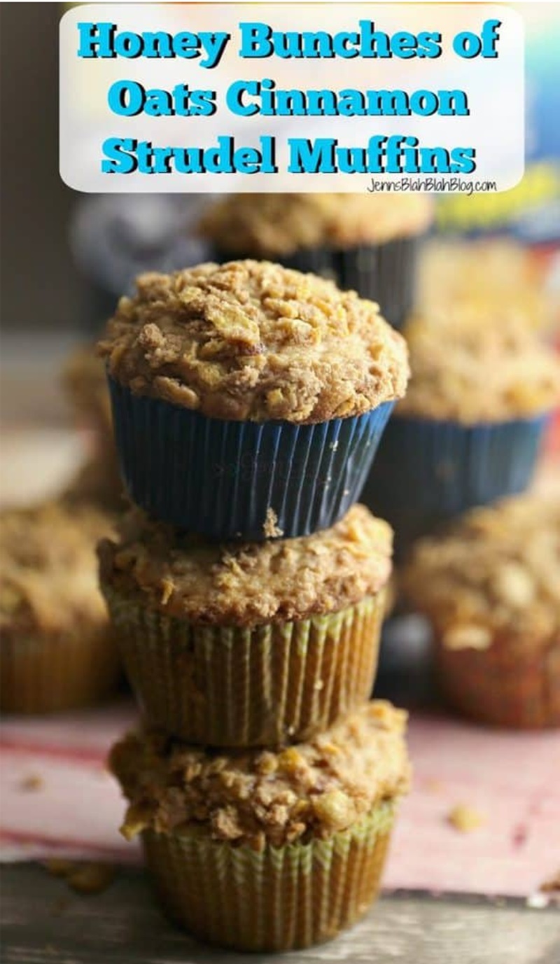Honey Bunches of Oats Cinnamon Strudel Muffins 10 Honey Bunches of Oats Cinnamon Strudel Muffins