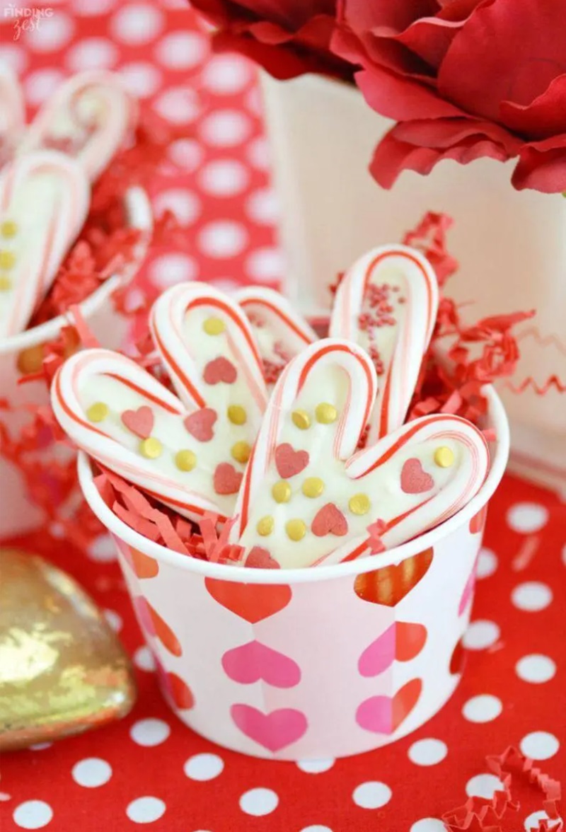 Candy Cane Hearts