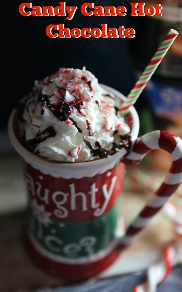 Candy Cane Hot Chocolate