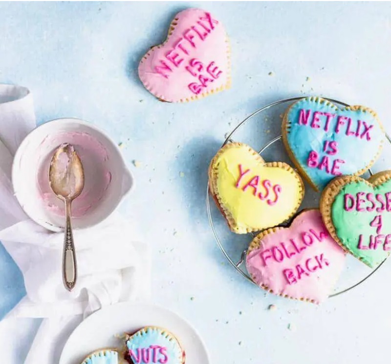 Conversations Heart Pop Tarts