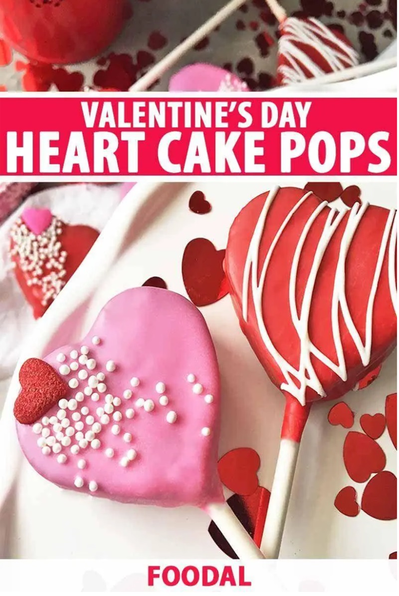Heart Cake Pops