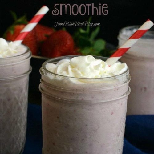Strawberries & Cream Organic Protein Smoothie