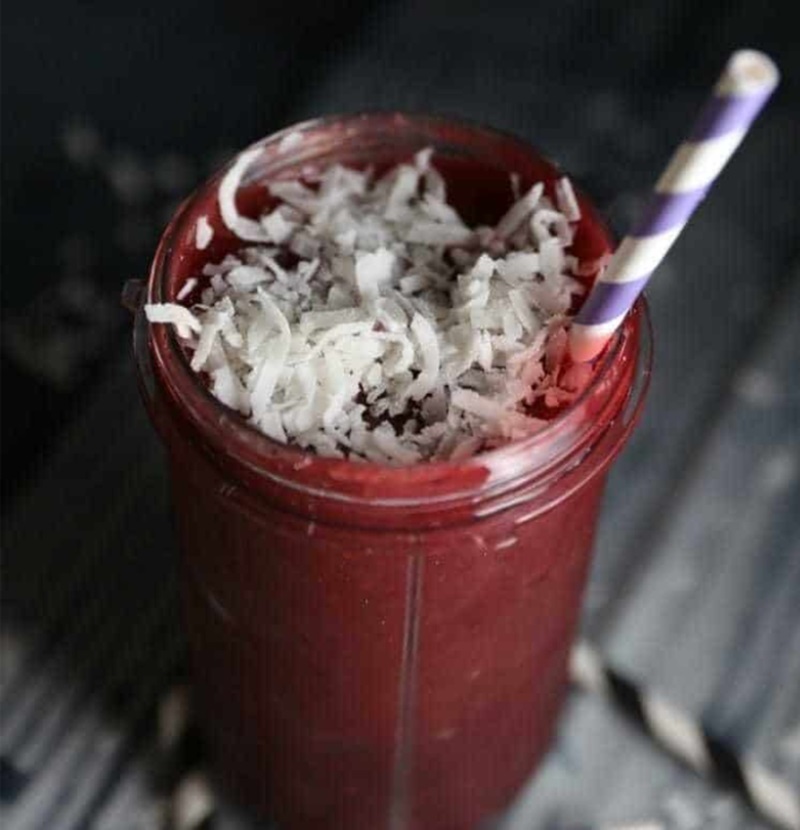 Appetite Control Blackberry Coconut Smoothie + Snacking Tips 10 Appetite Control Blackberry Coconut Smoothie