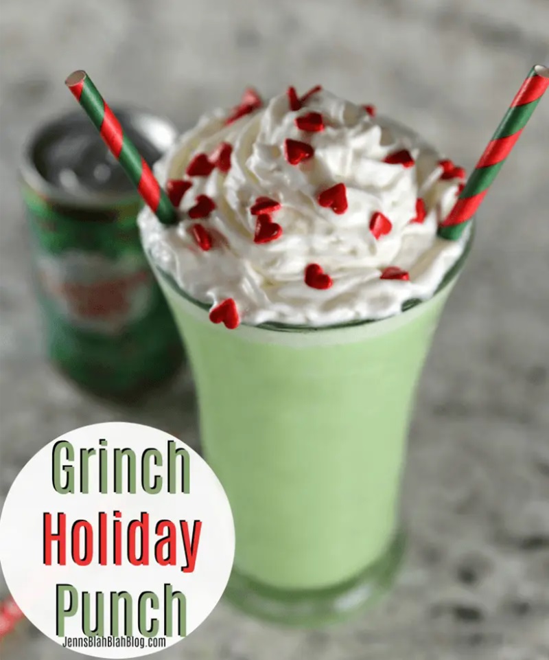The Grinch Christmas Punch Recipe
