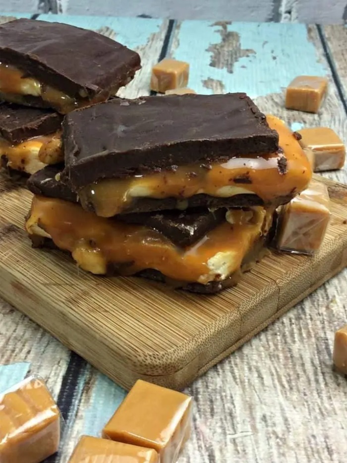Homemade Snickers Bars Recipe