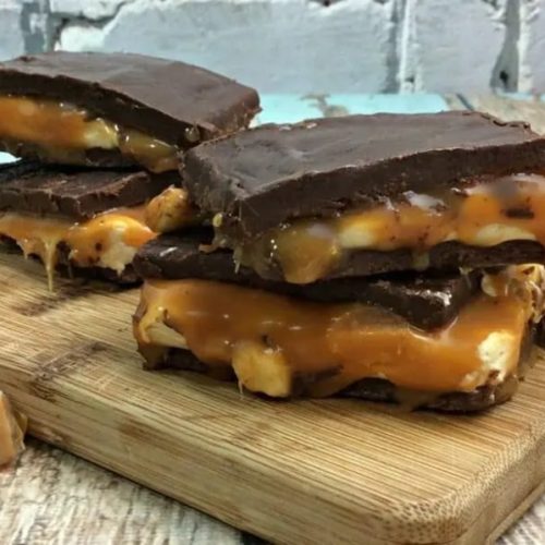 Homemade Snickers Bars Recipe