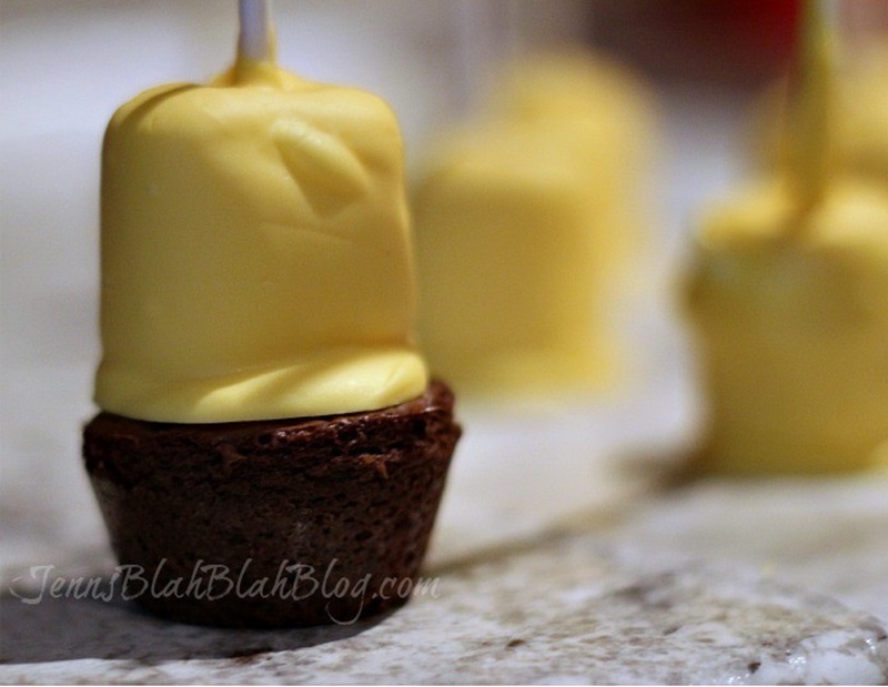 DIY Easy Minions Brownies Recipe