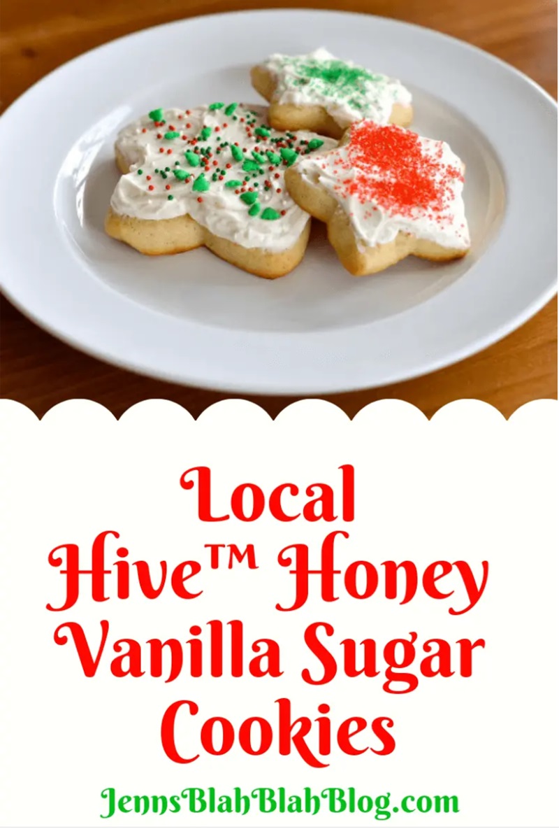 Local Hive Honey Vanilla Sugar Cookies