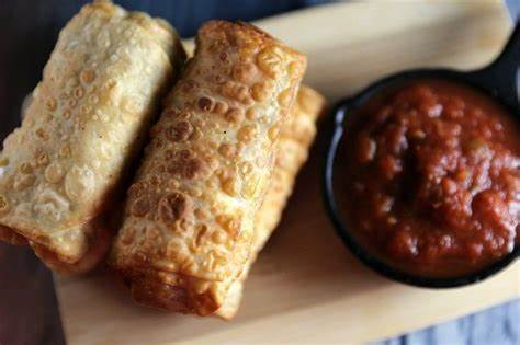 Spam Breakfast Eggrolls