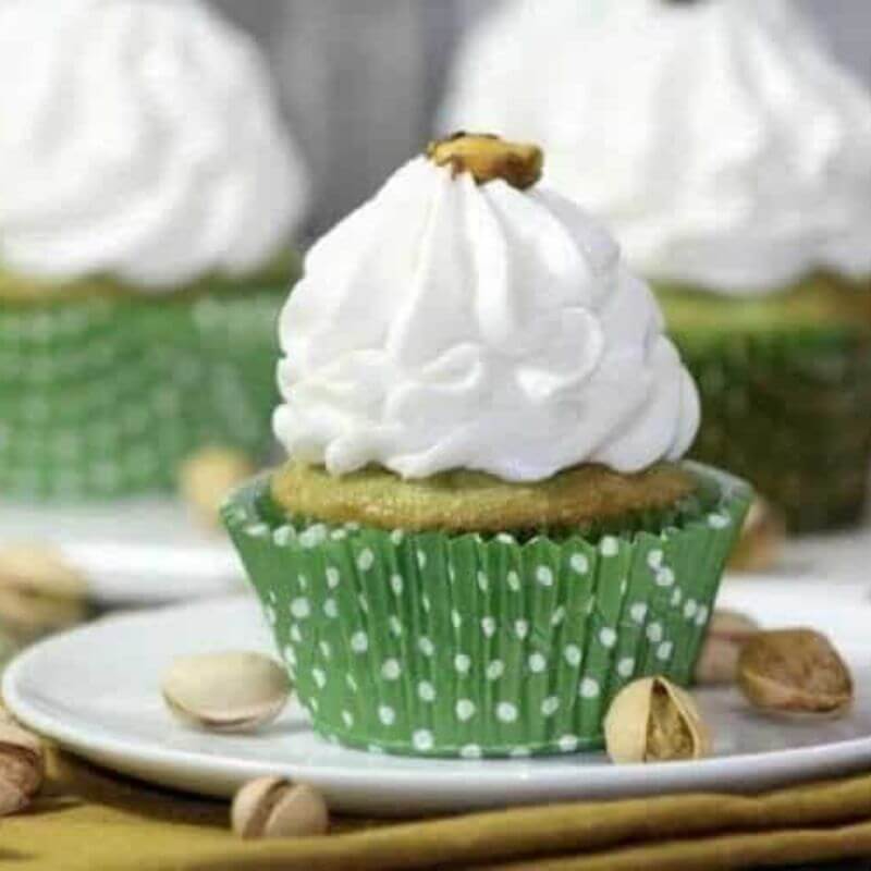 Pistachio Cupcakes recipe