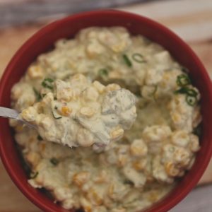 Creamy Green Chili Corn