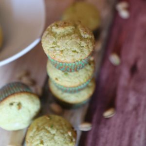 pistachio muffins