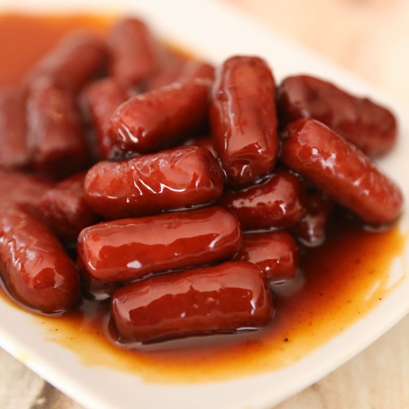 BBQ Lit'l Smokies in The Crockpot 12 BBQ Lit'l Smokies in The Crockpot