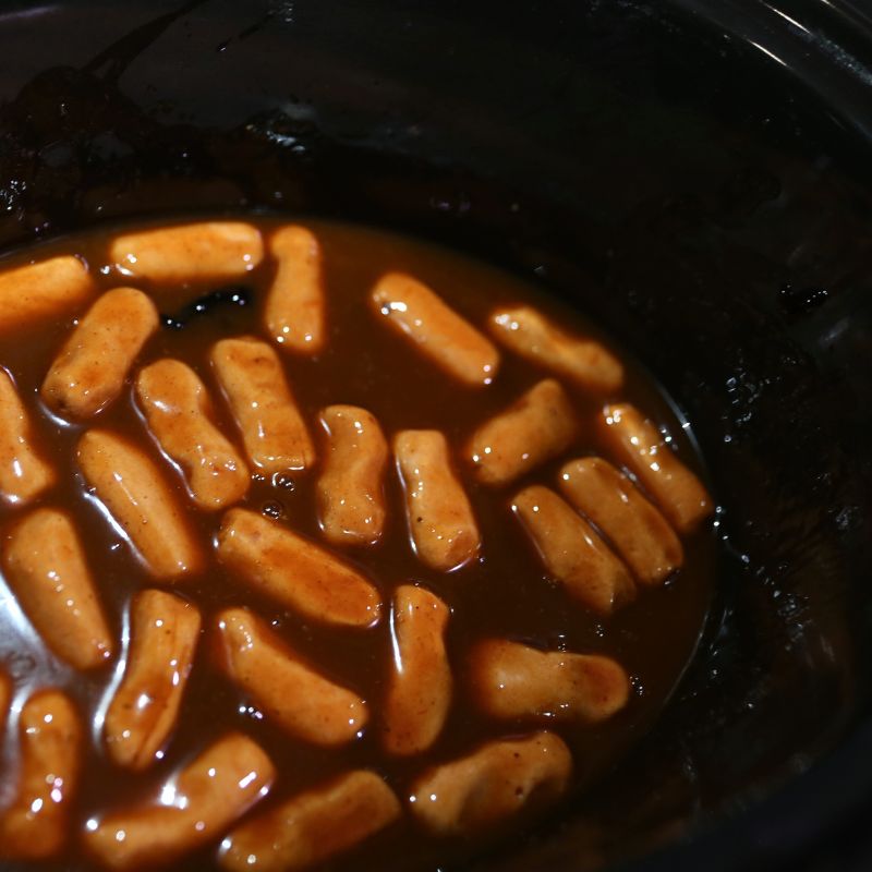 BBQ Lit'l Smokies in The Crockpot 11 BBQ Lit’l Smokies in the Crockpot