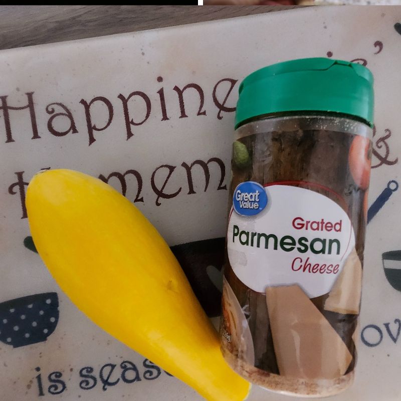 Parmesan Squash ingredients