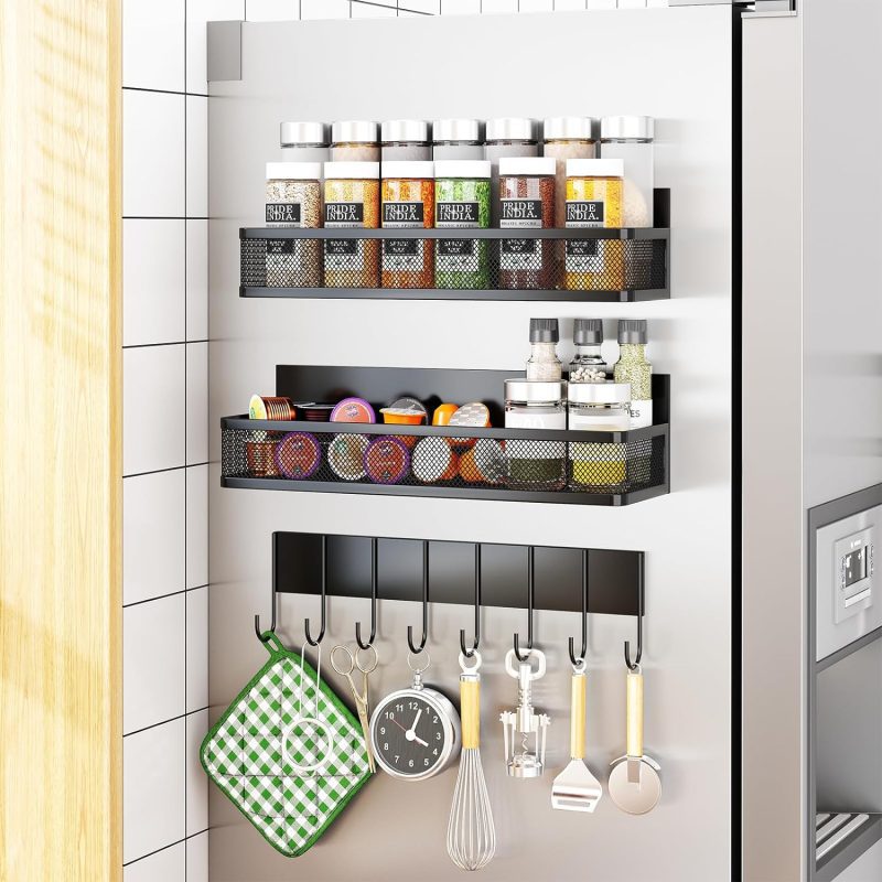 Magnetic Spice Rack for the Refrigerator
