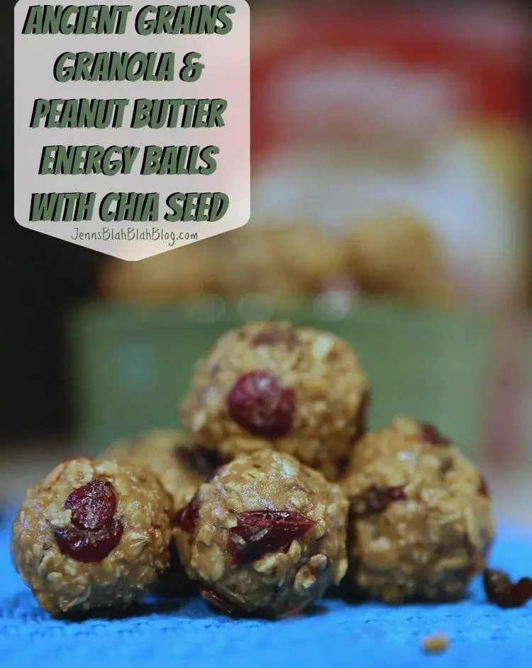 Ancient Grains Granola & Peanut Butter Energy Balls Recipe with Chia Seed 11 Ancient Grains Granola & Peanut Butter Energy Balls Recipe with Chia Seed