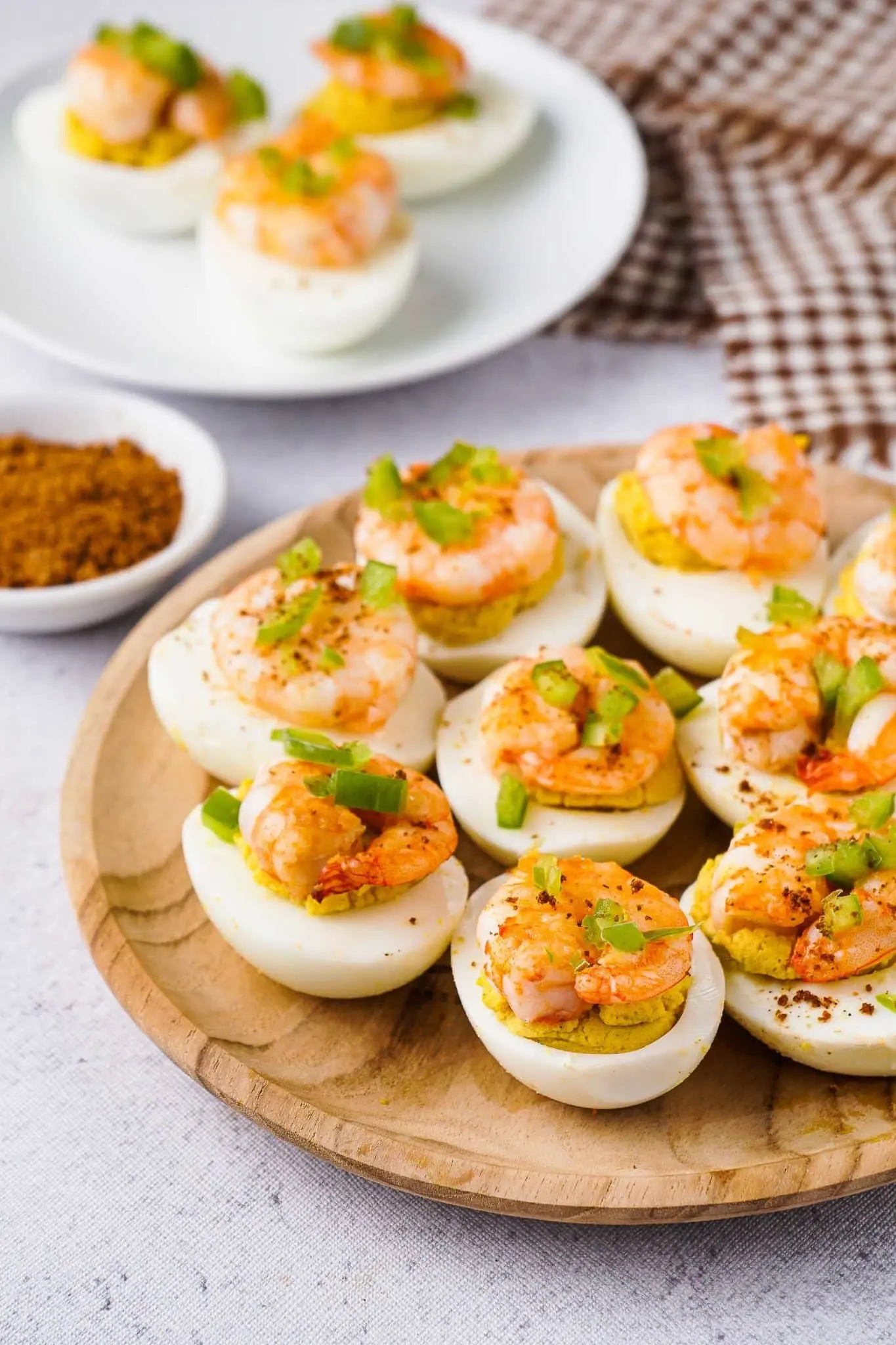 Droolworthy Instant Pot Recipes 19 Cajun Shrimp Deviled Eggs
