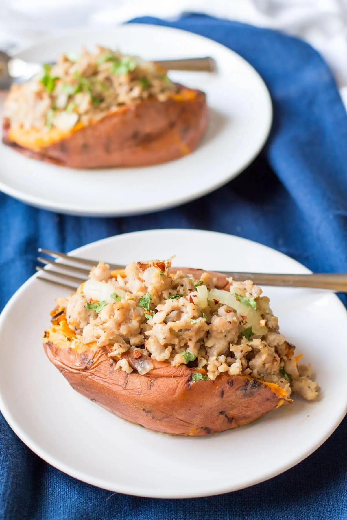 Droolworthy Instant Pot Recipes 17 Italian Turkey Stuffed Sweet Potatoes Instant Pot Recipe