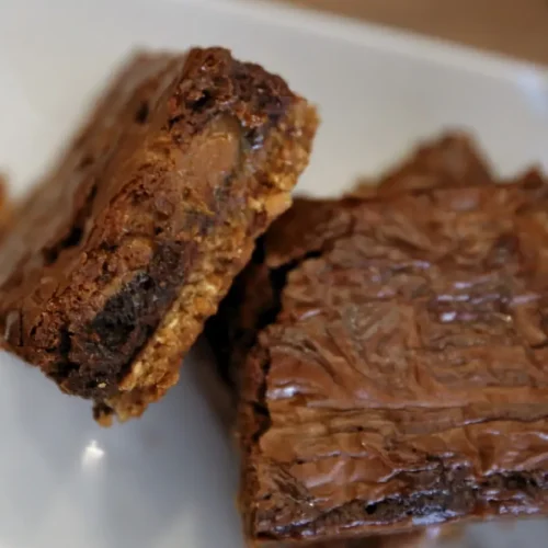 Pretzel Crust Caramel Brownies 10 Pretzel Crust Caramel Brownies